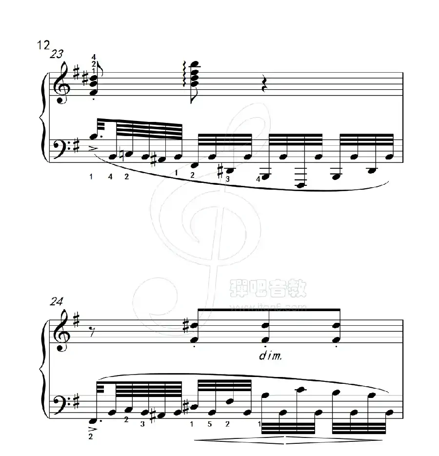 练习曲 58(克拉莫钢琴练习曲60首)