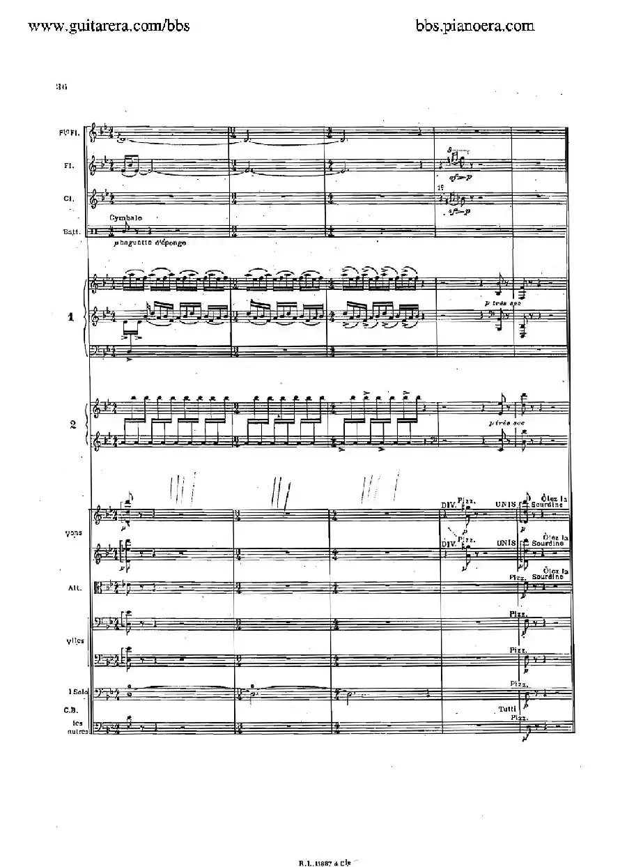 Concerto for 2 Pianos in d Minor（d小调双钢琴协奏曲·总谱）