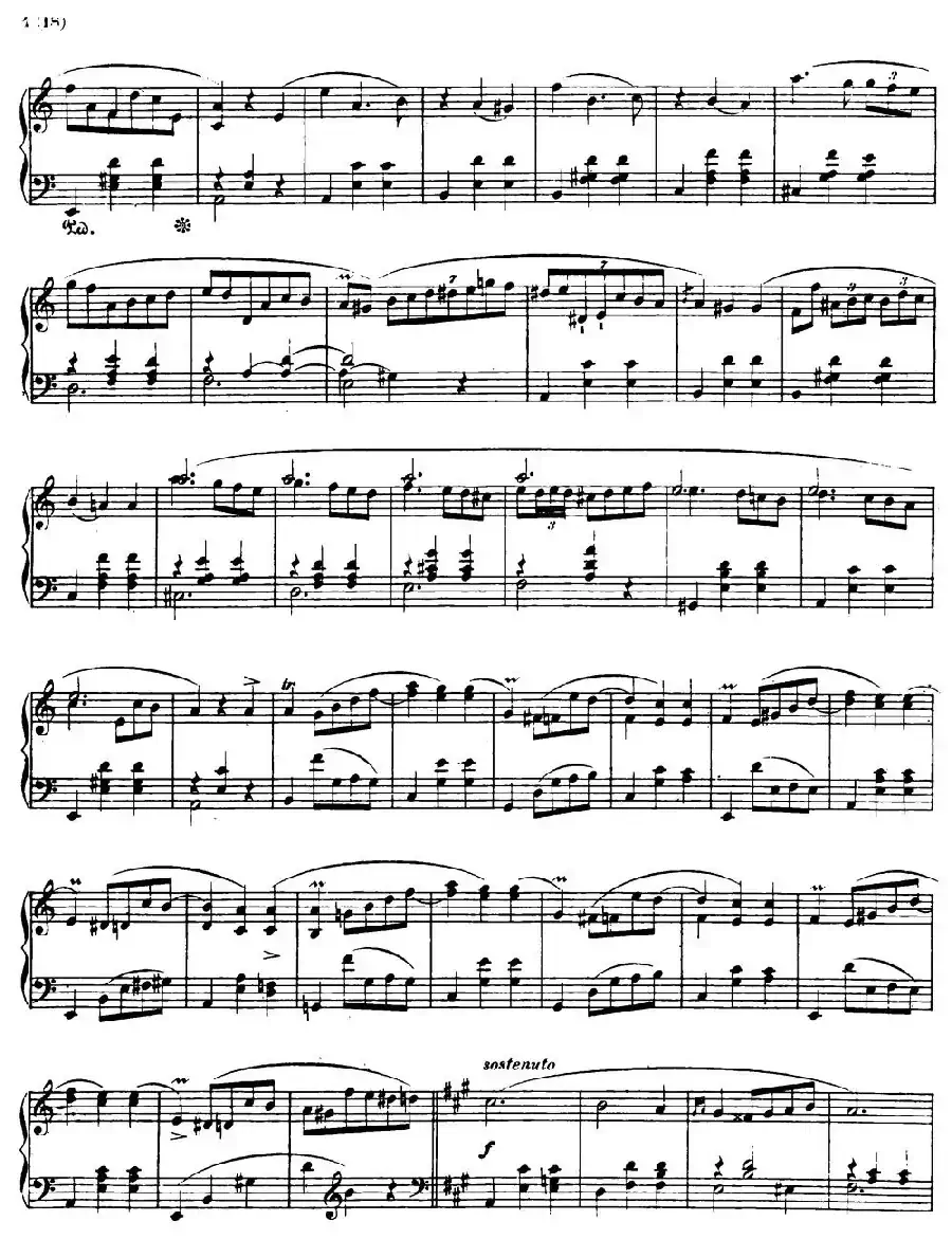 Valse brillante Op34 No2 （A小调华丽圆舞曲 Op.34-2 ）