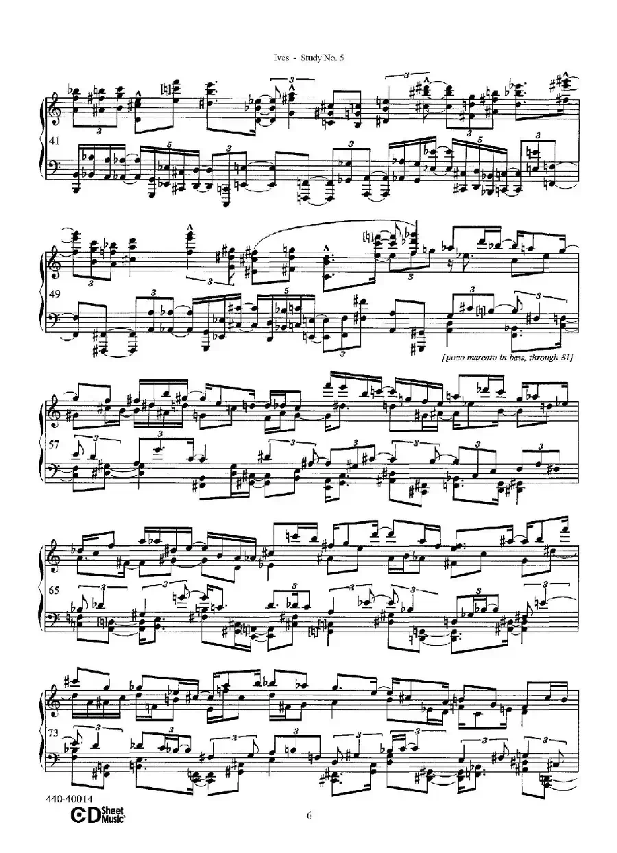 Study No.5（第五号练习曲）