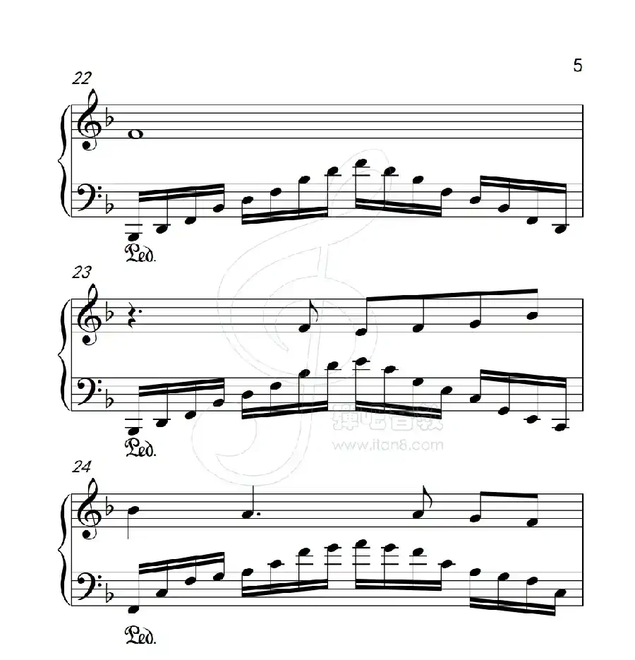 秋意浓（《弹吧音教》制谱版）