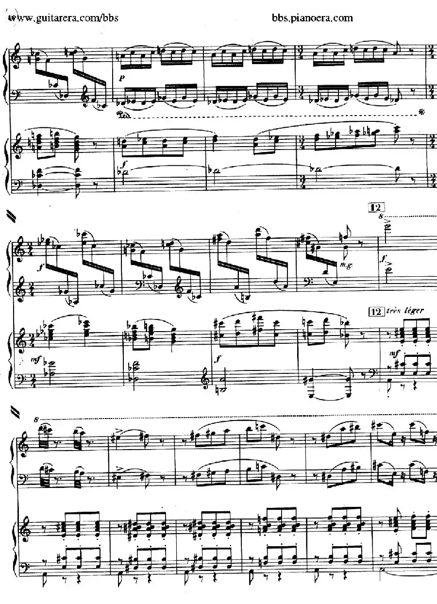Piano Concerto in c-sharp Minor（升c小调钢琴协奏曲·第三乐章）