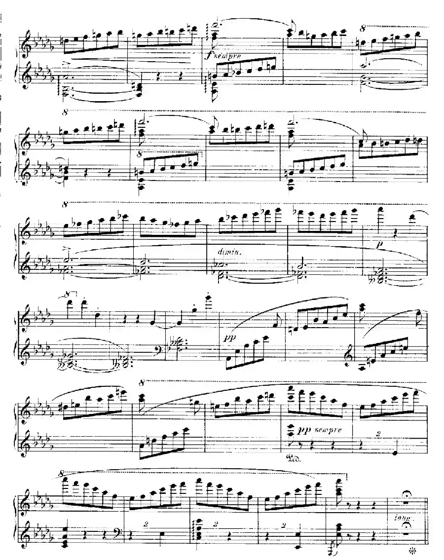 4 Valses Caprice（4首随想圆舞曲）（Op.59 No. 3 in G-flat ​）