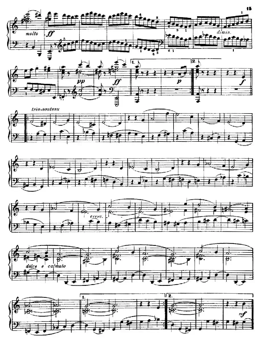 Petite Sonate Dans La Forme Classique Op.9（古典小奏鸣曲）