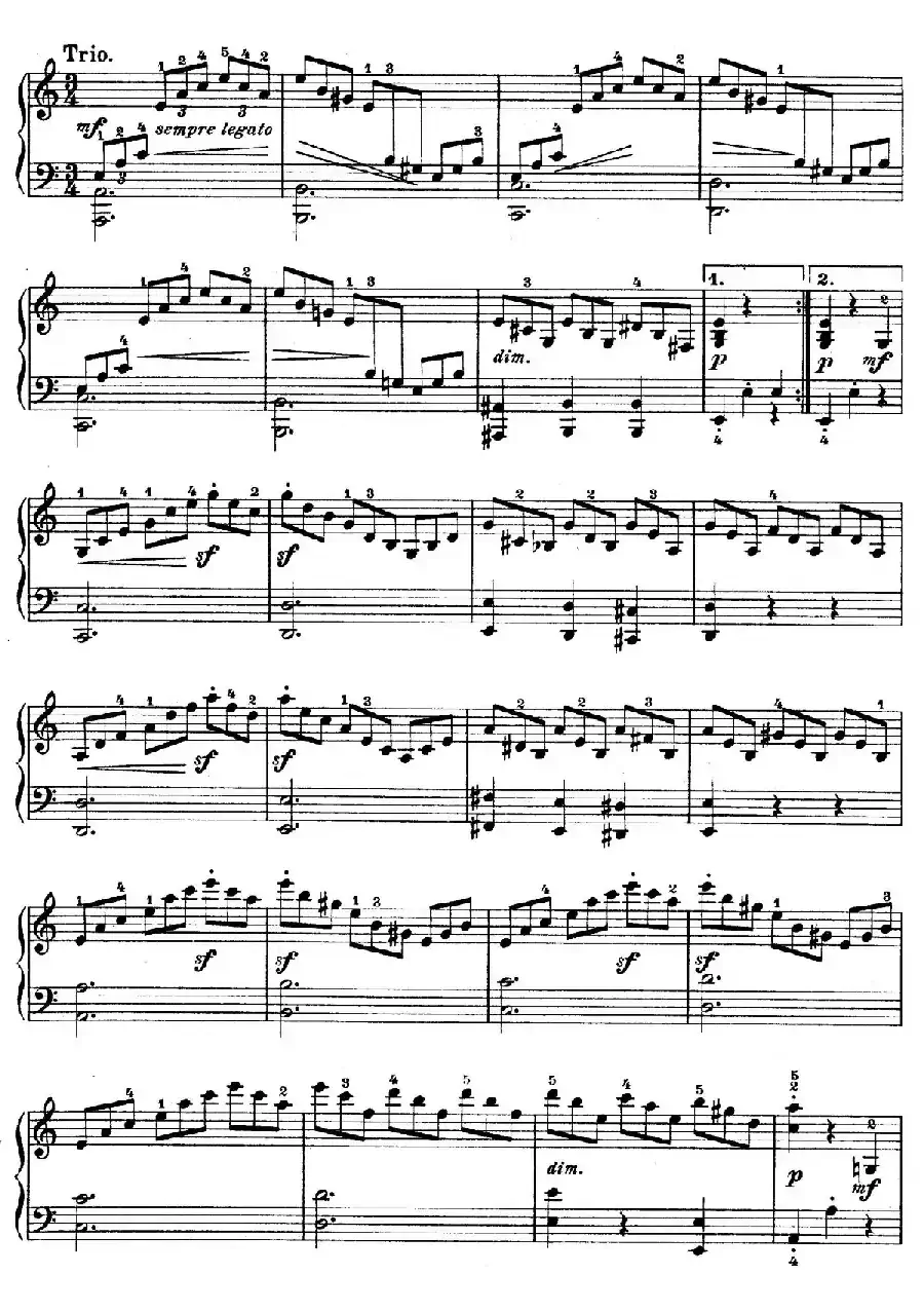 Piano Sonata in C Op.2 No.3（C大调第三钢琴奏鸣曲）