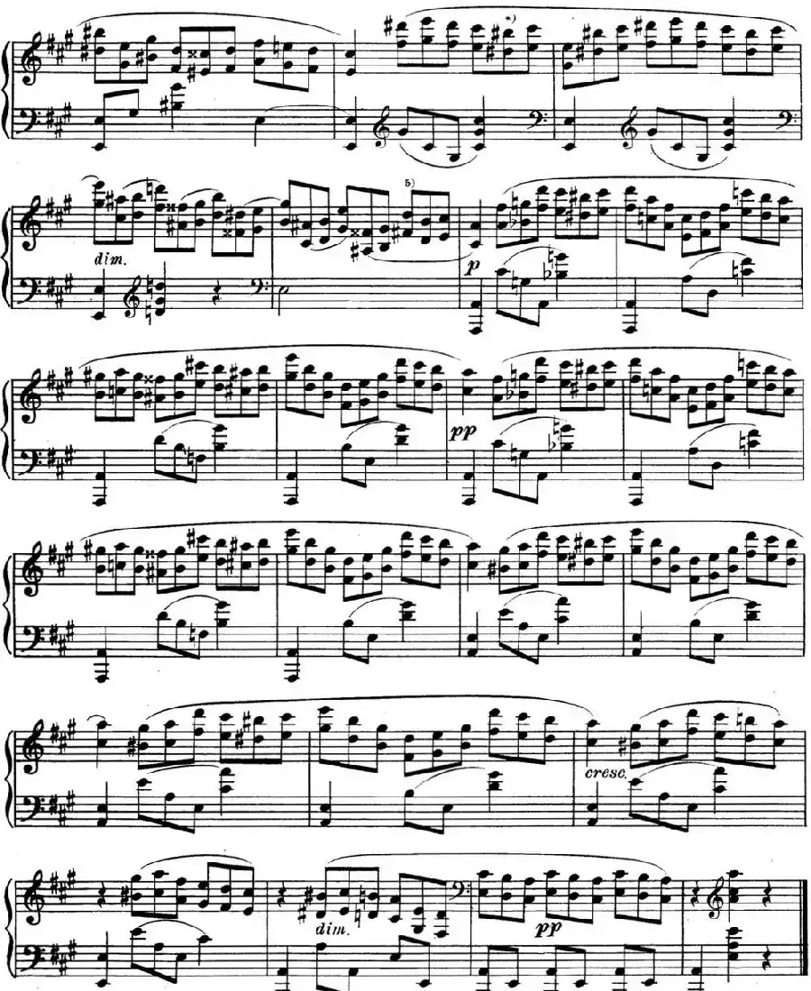 斯克里亚宾 钢琴练习曲 Op.8 No.6 Alexander Scriabin Etudes