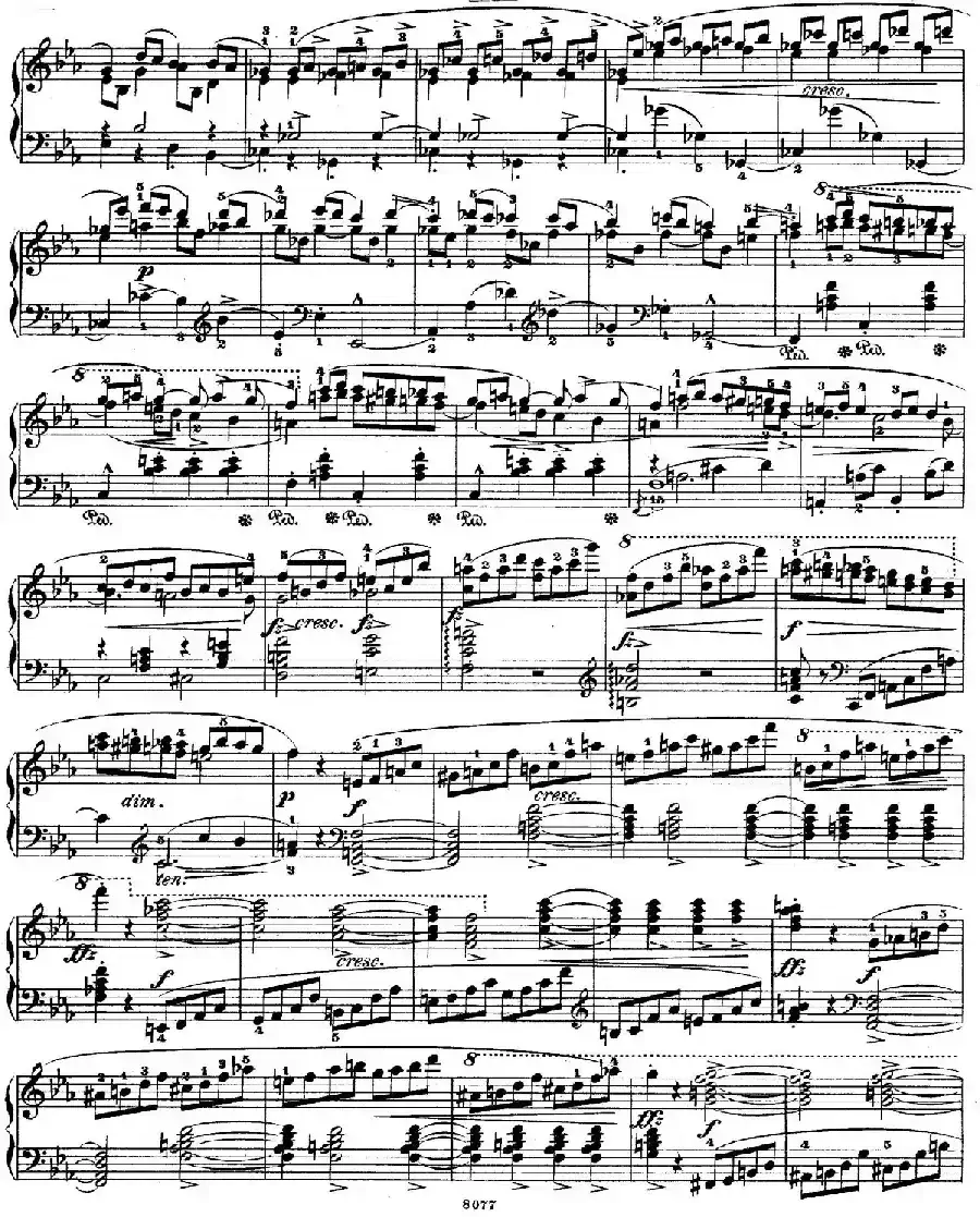 Piano Sonata No.1 in c Minor Op.4 （c小调第一钢琴奏鸣曲）