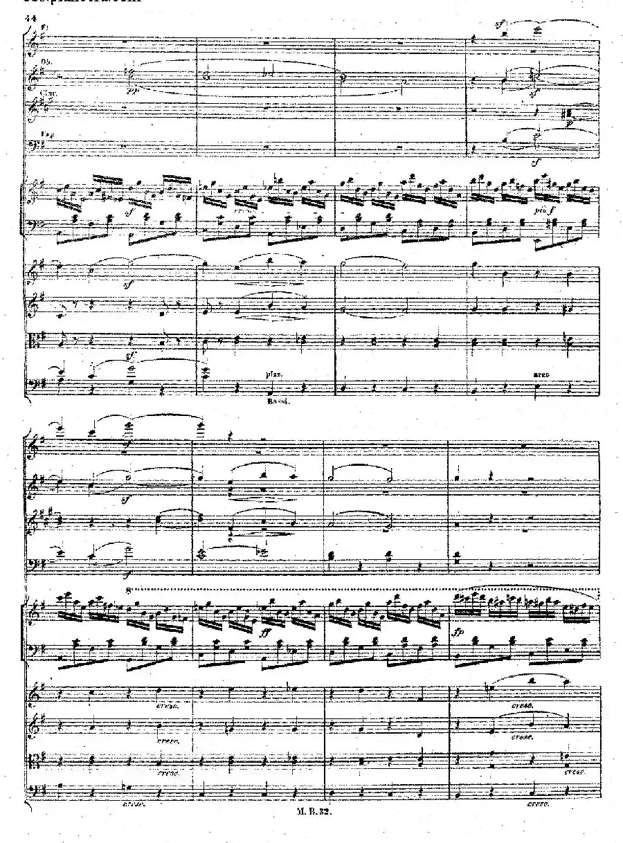 Piano Concerto No.1 in g Minor Op.25（g小调第一钢琴协奏曲·总谱）