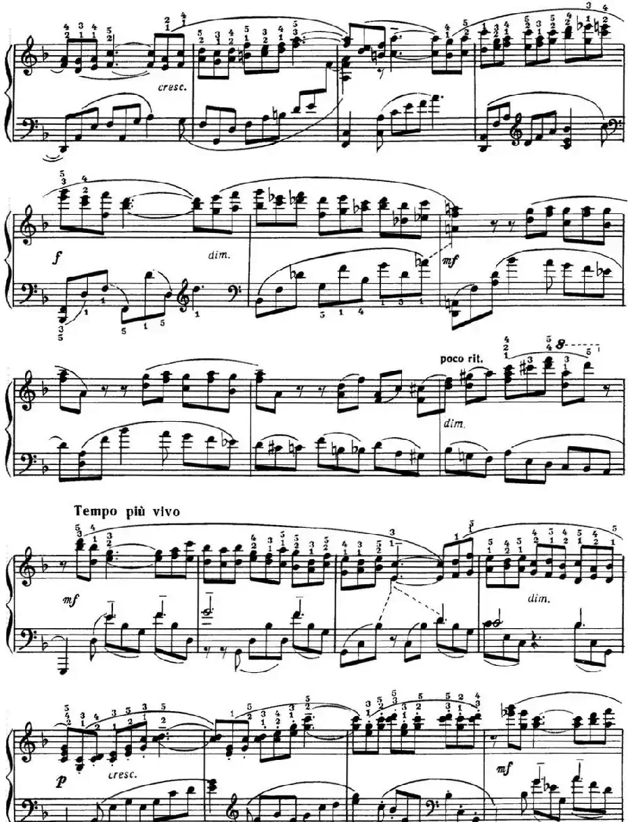 拉赫玛尼诺夫 音画练习曲16或17 Etudes tableaux Op.39 No.8