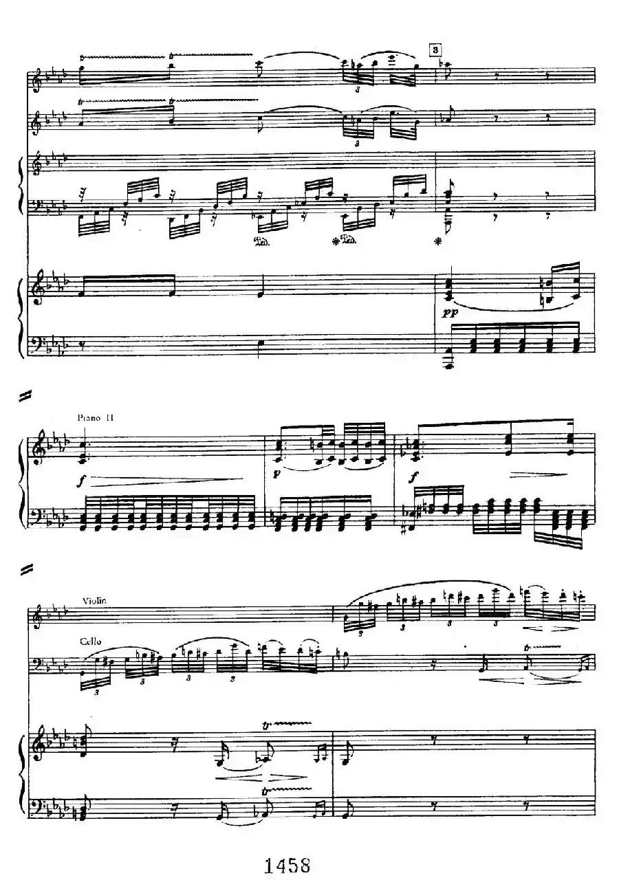 Triple Concerto in C Major Op.56（C大调三重协奏曲·双钢琴·Ⅱ）