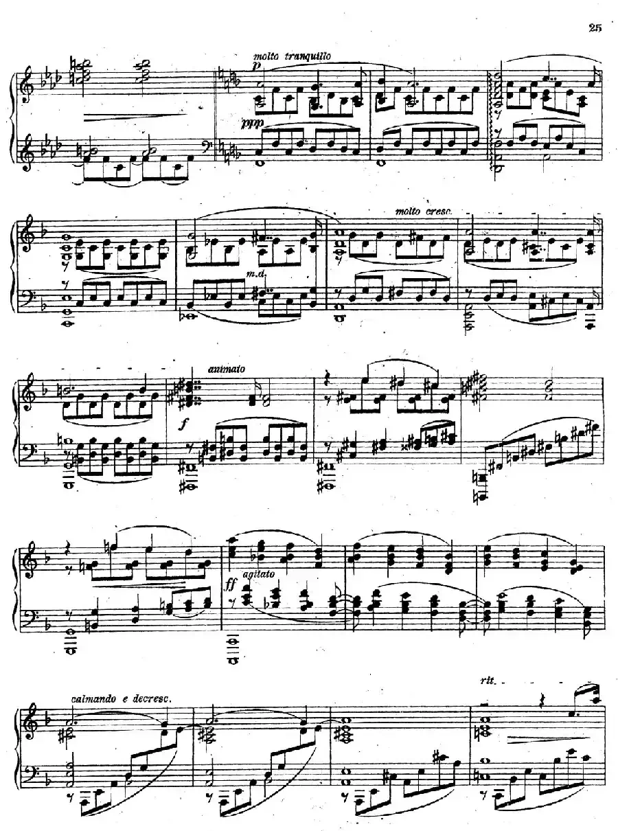 Four Pieces 4首小品 Op.2（Ⅲ）