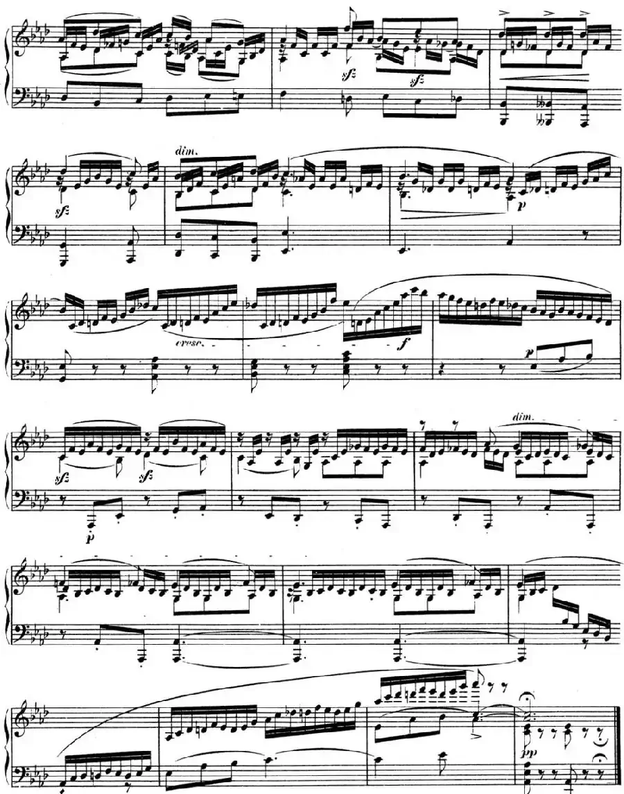 门德尔松无词歌Op.38（NO.6）