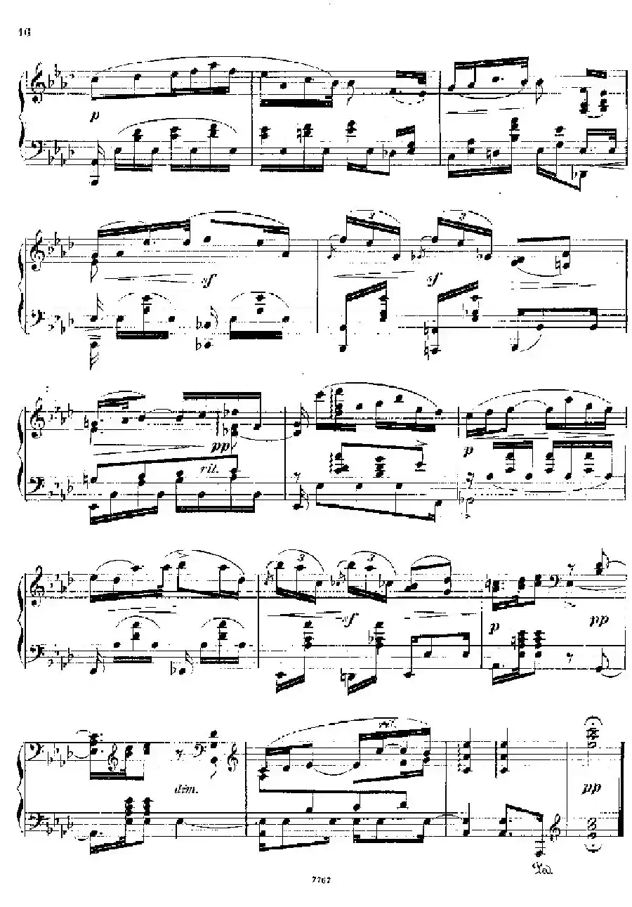 Phantasien Am Clavier Op.36（幻想曲集·第三首）