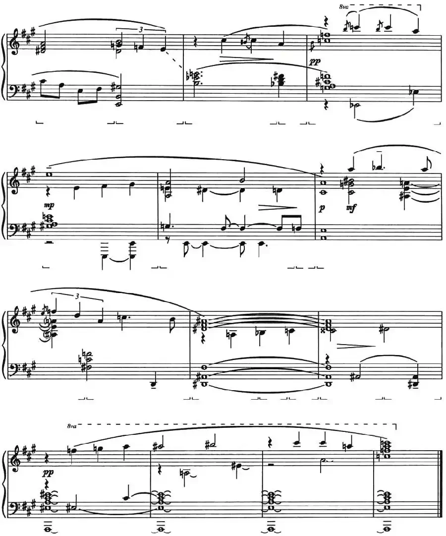 Etude 2.Somebody Loves Me（乔治·格什温练习曲·2、他深爱着我）
