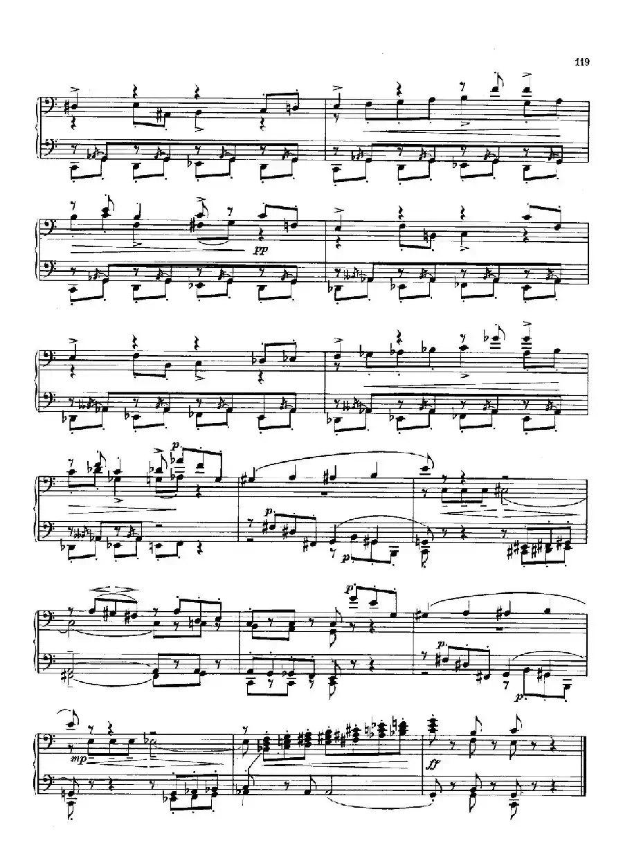 Prokofiev - Ten Pieces Op.12（普罗科菲耶夫-10首小品·9）