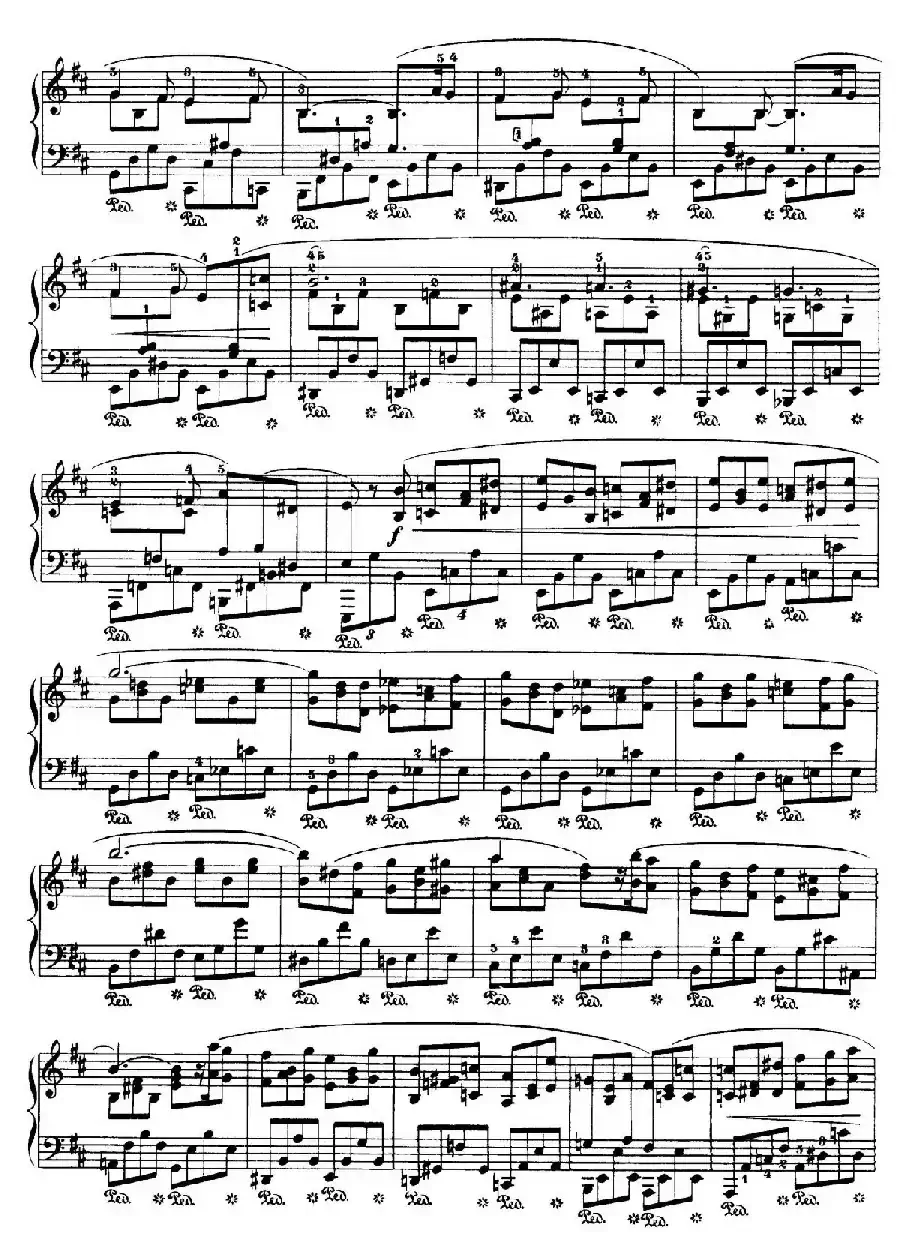 Piano Sonata No.3 in b Minor Op.58（b小调第三钢琴奏鸣曲·第四乐章）