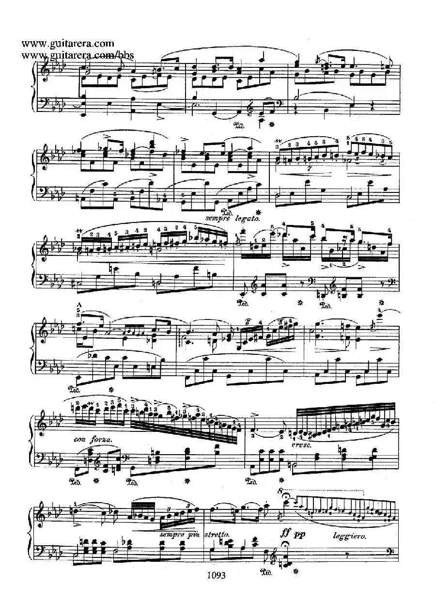 Piano Concerto No.2 in f Minor Op.21（f小调第二钢琴协奏曲·钢琴独奏版）