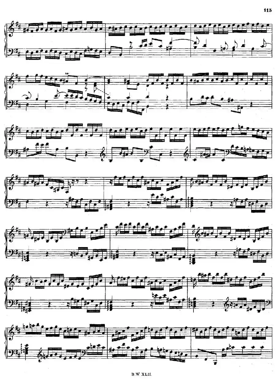 16 Concertos BWV 972-987（十六首为独奏古钢琴而作的协奏曲）（P51——60）