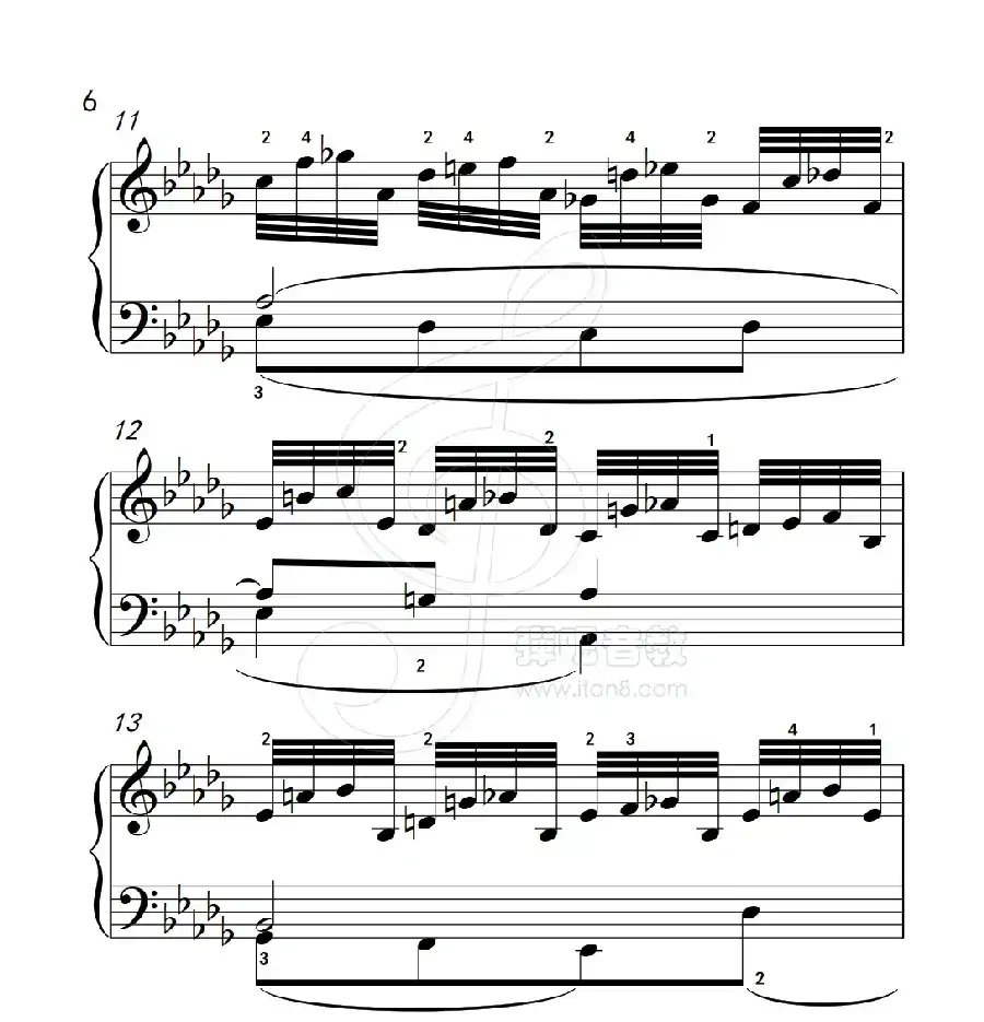 练习曲 7(克拉莫钢琴练习曲60首)