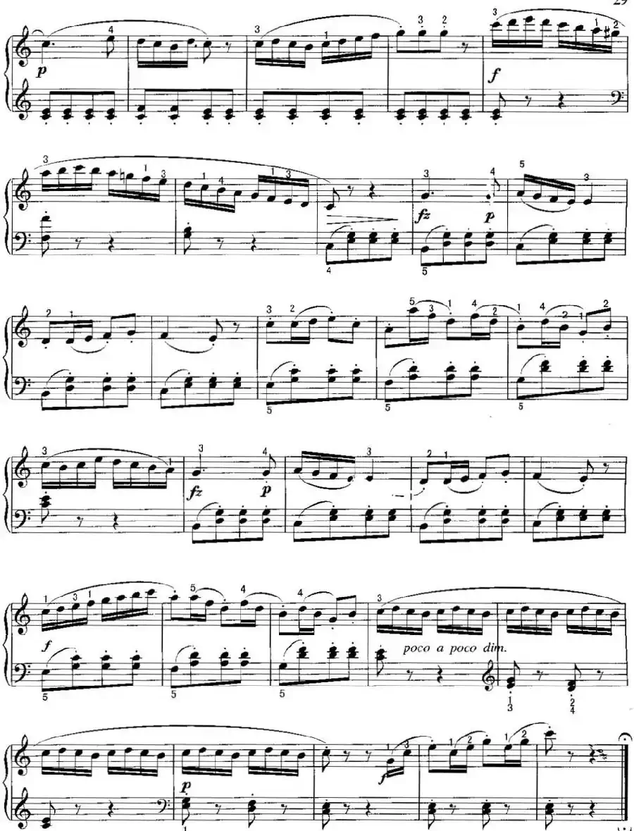 不可不弹的世界钢琴名曲：小奏鸣曲Op.36-3