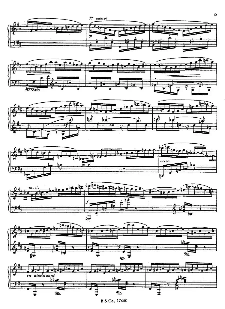 Premiere Etude de Concert Op.65（第一号音乐会练习曲）