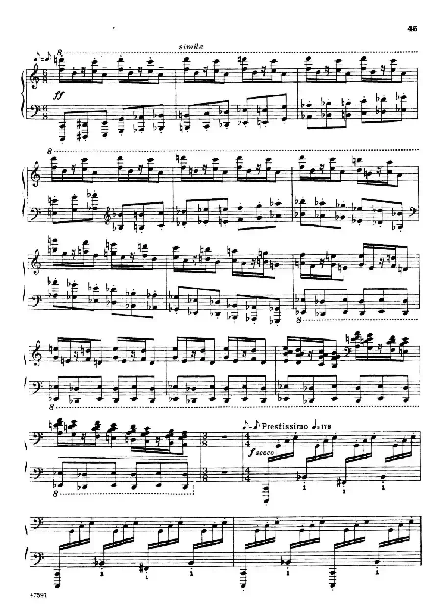 Piano Sonata in E-flat Major Op.95（降E大调钢琴奏鸣曲·Ⅲ）