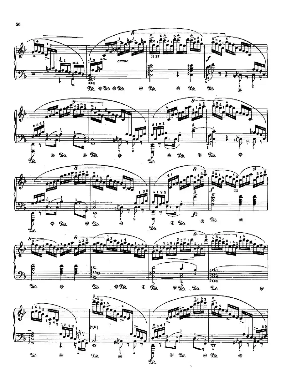 12 Etudes Op.10 柯尔托教学版（12首练习曲·8）
