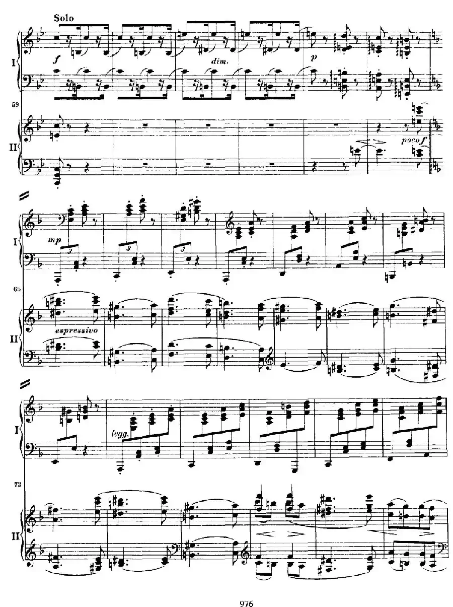 降B大调第二钢琴协奏曲（P71——80）