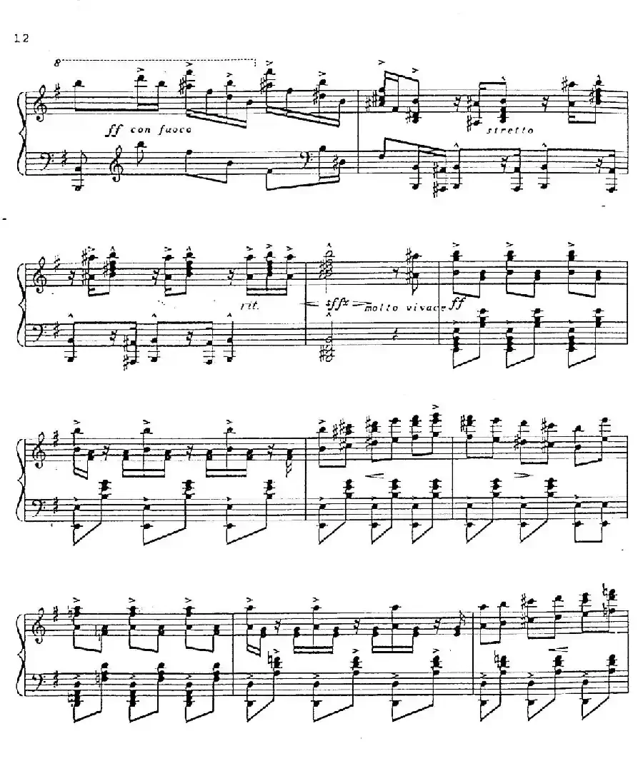Carmen Variations 12 Pieces（12首卡门主题变奏曲·2）