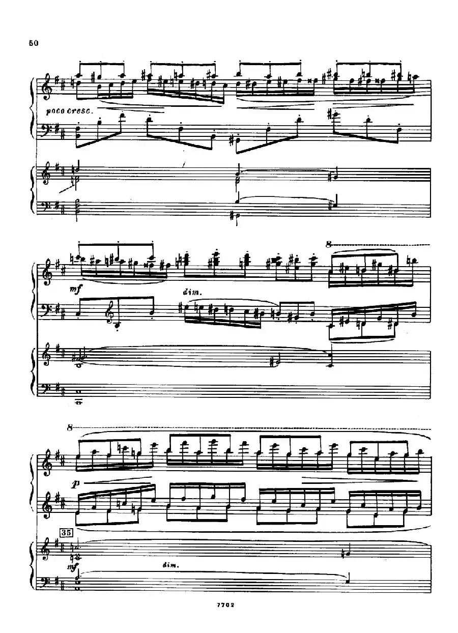 升f小调第一钢琴协奏曲 Op.1（双钢琴版）
