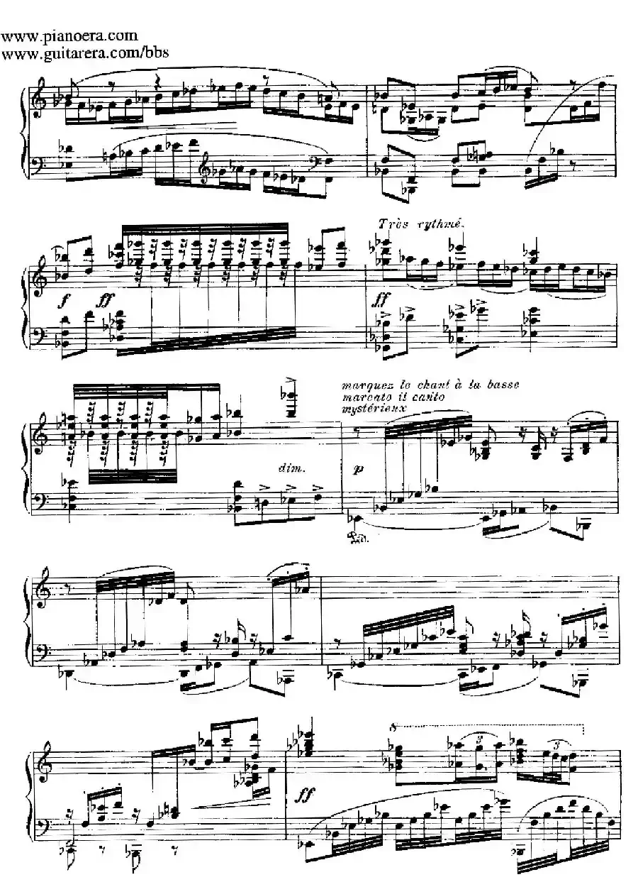 Goyescas（戈雅之画）（3. 烛光凡丹戈 El Fandango De Candil）