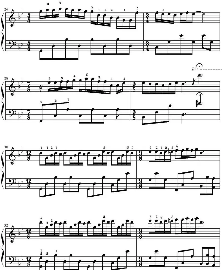 梦中的婚礼（鸠玖编谱版）