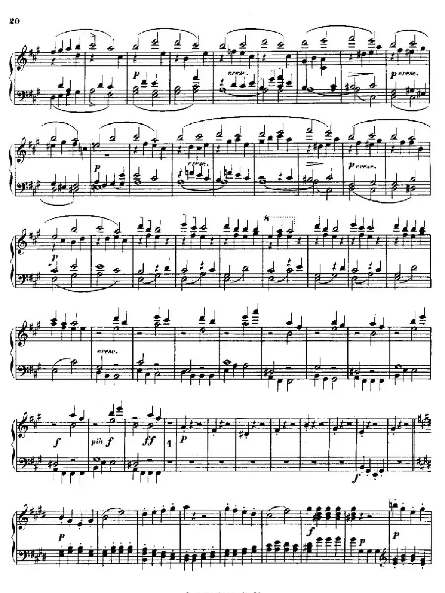 Quartet No.14（升c小调第十四弦乐四重奏钢琴版）