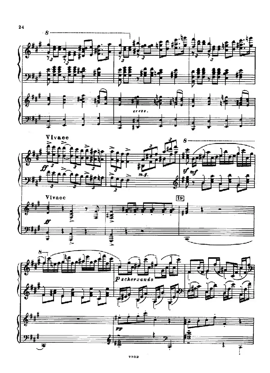升f小调第一钢琴协奏曲 Op.1（双钢琴版）