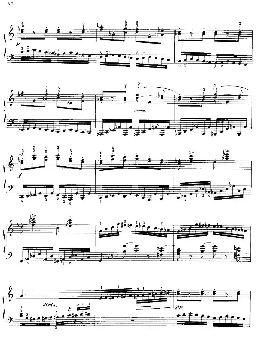 20 Petites Etudes, Op.91(20首小型练习曲)(14)
