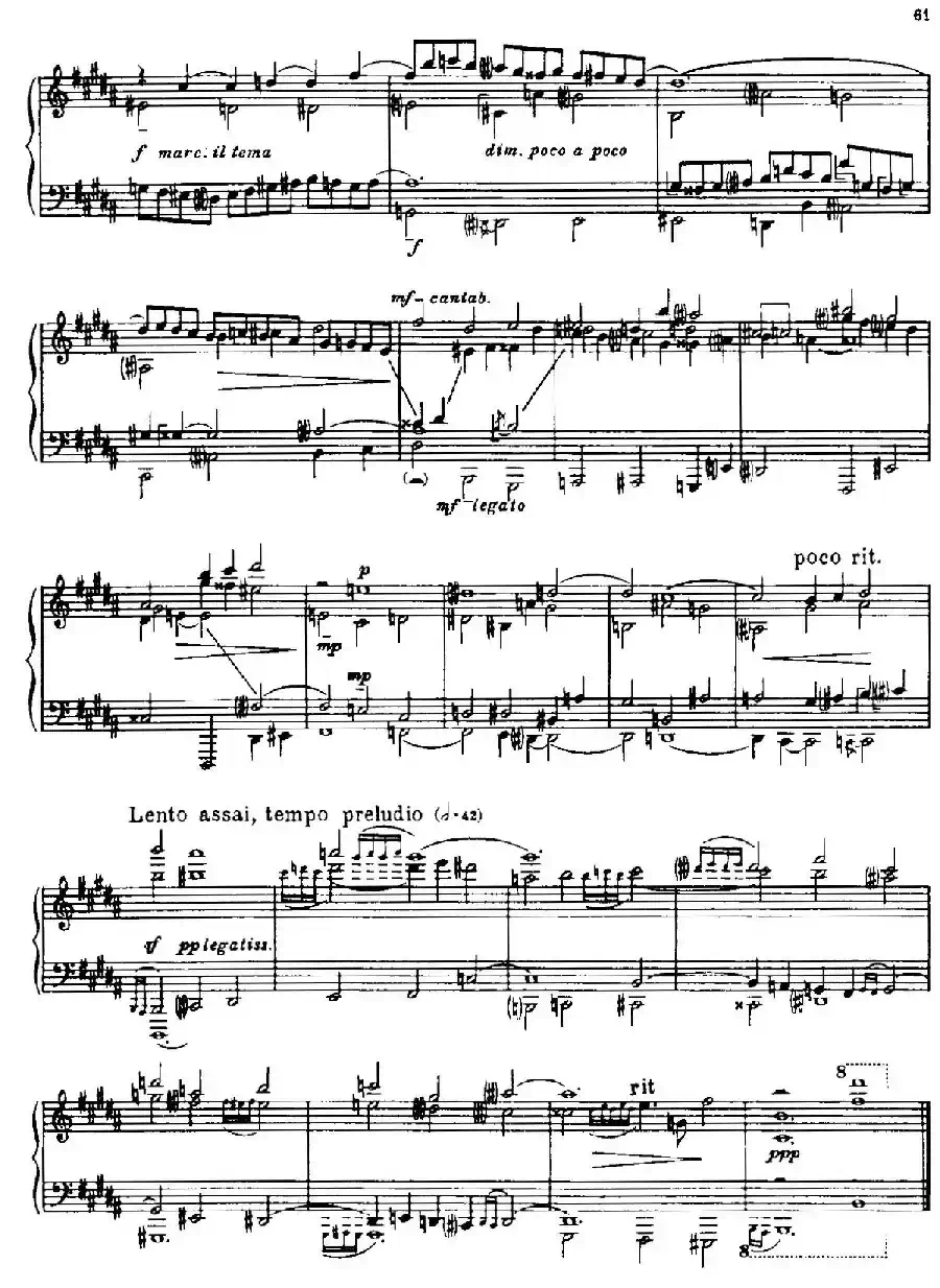 24 Preludes and Fugues Part.1 Op.45（24首前奏曲与赋格·第一部分·11）