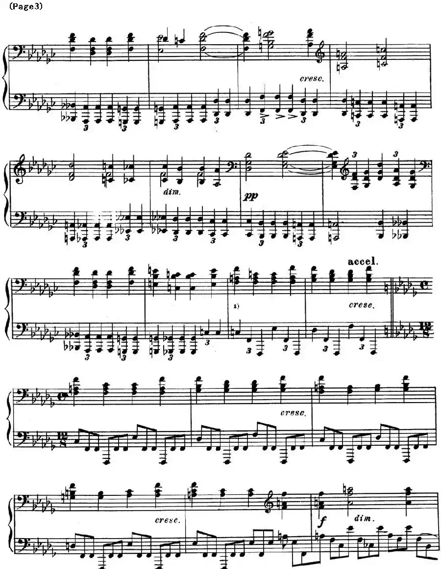 斯克里亚宾12首钢琴练习曲 Op8（No.7 Alexander Scriabin Etudes）