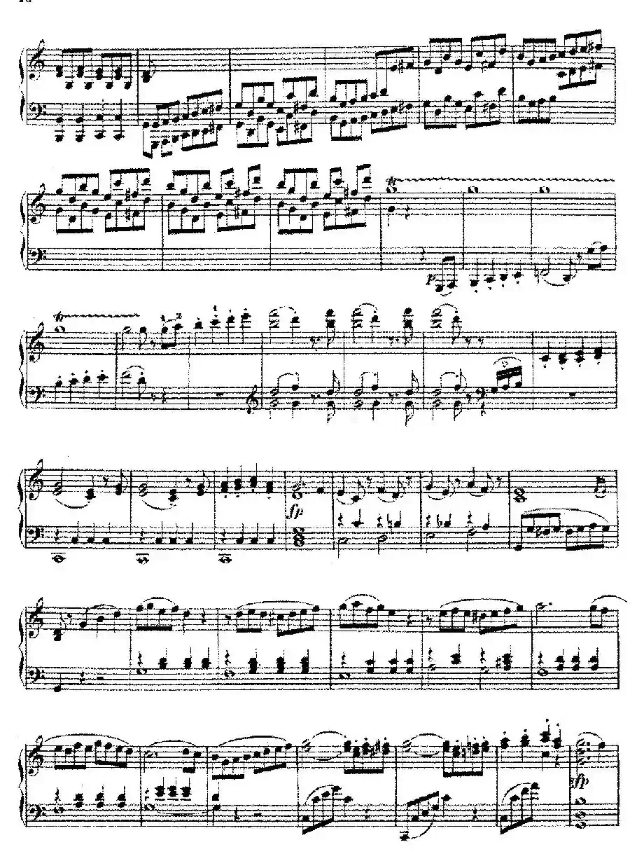 Piano Sonata No.4 in C Major Op.38（C大调第四钢琴奏鸣曲）
