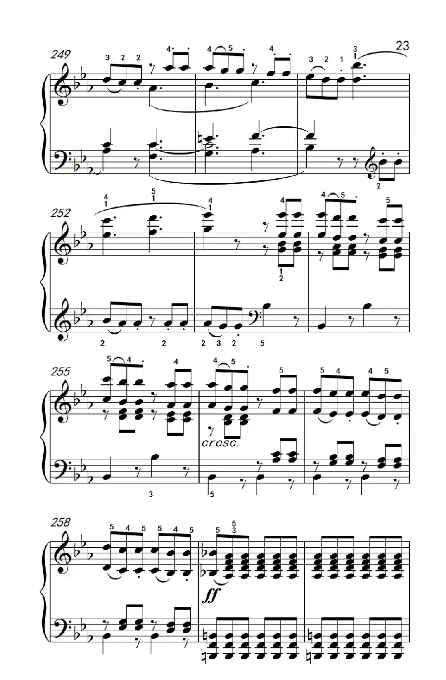 奏鸣曲 Opus 7 第一乐章(贝多芬奏鸣曲集 2)