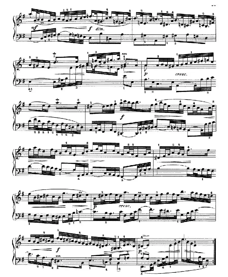 Six Partitas BWV 825-830（6首帕蒂塔·6）