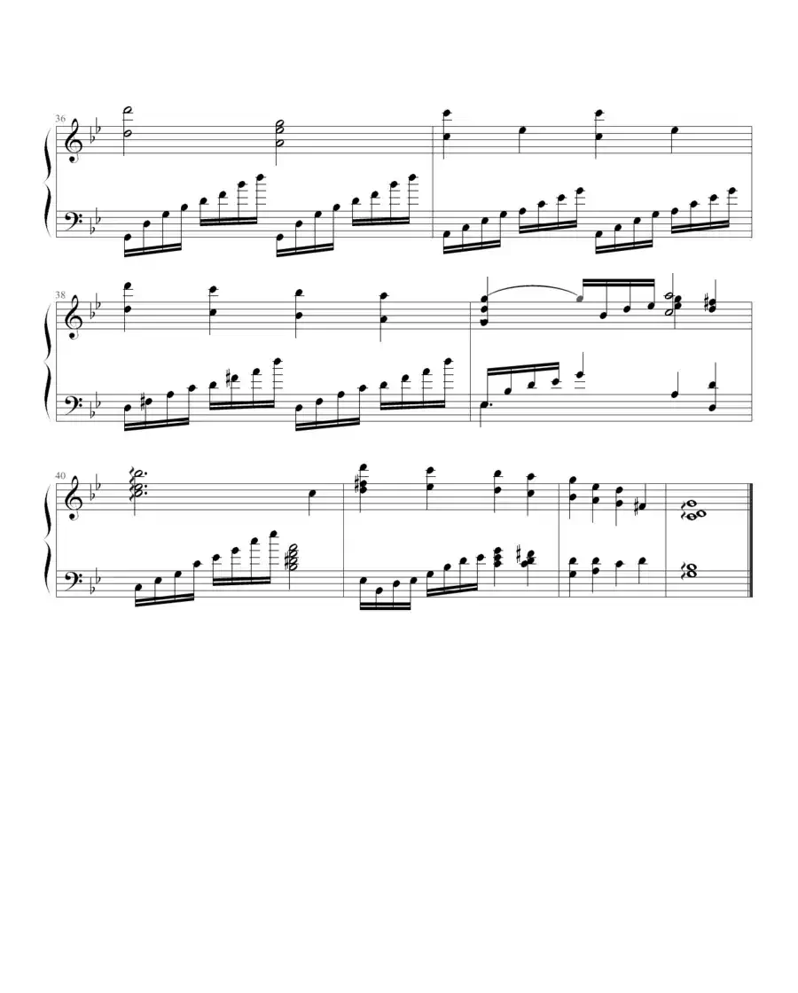 辛德勒的名单（何爱媛制谱版）