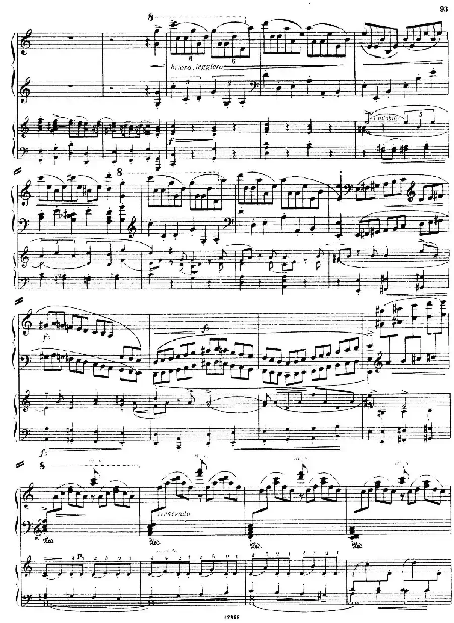 Piano Concerto No.2 in c Minor Op.50（c小调第二钢琴协奏曲·Ⅲ·双钢琴）