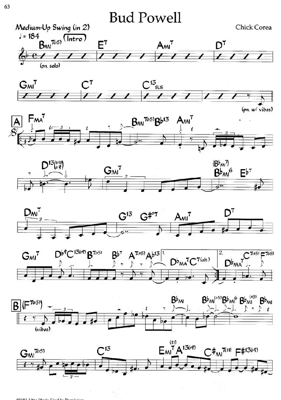 Bud Powell（爵士钢琴曲）