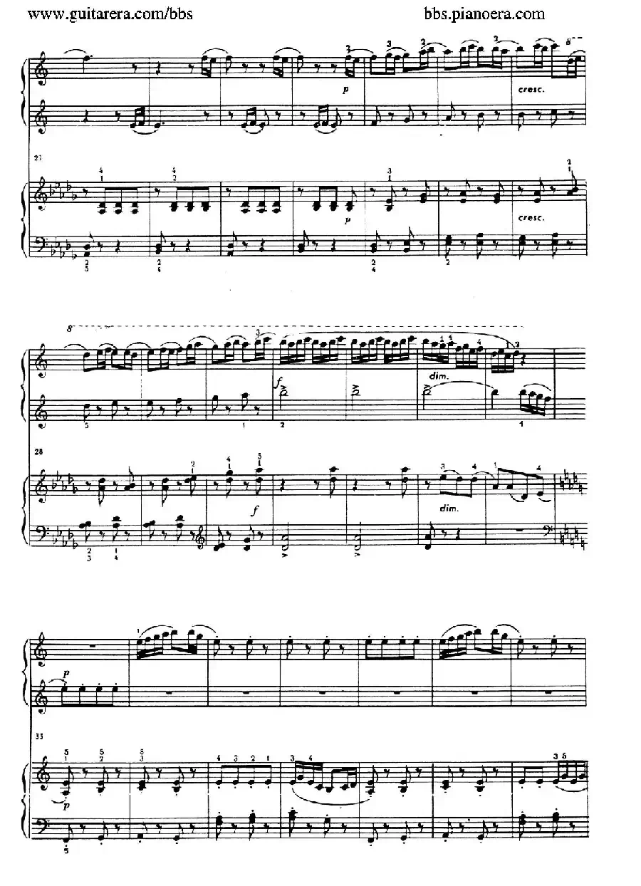 Zaslyszana Melodyjka（偶闻的小调·四手联弹）