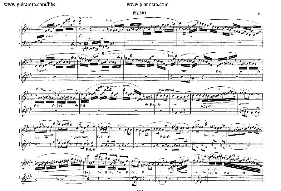 Piano Concerto No.2 in f Minor Op.21（f小调第二钢琴协奏曲·四手联弹版）