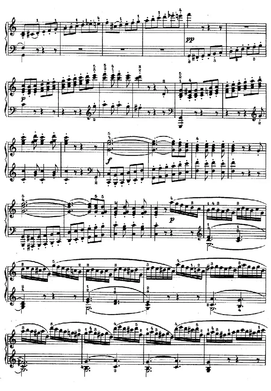 Piano Sonata in C Op.2 No.3（C大调第三钢琴奏鸣曲）