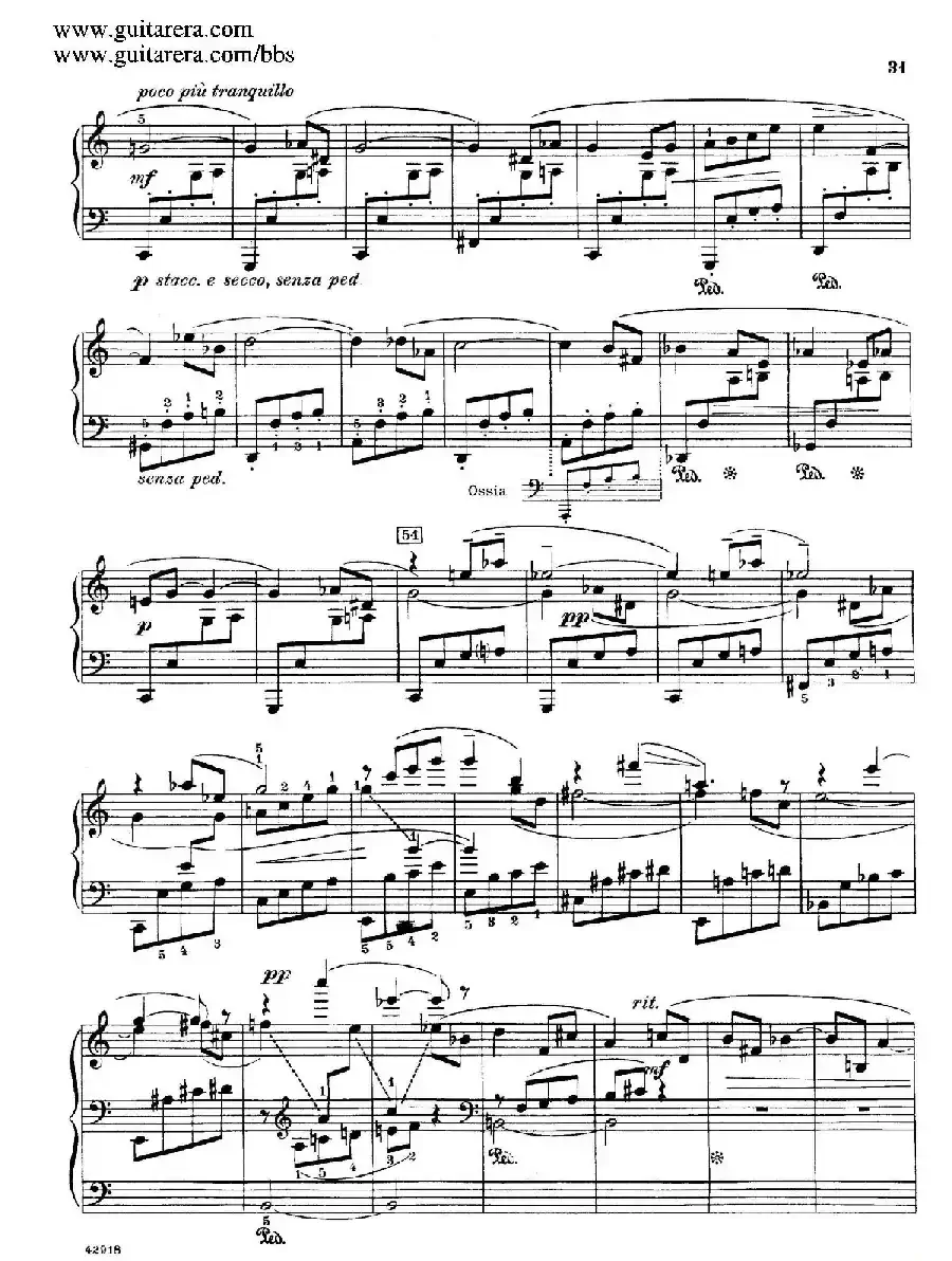 Souvenirs Op.28（纪念曲6. 加洛普舞曲）