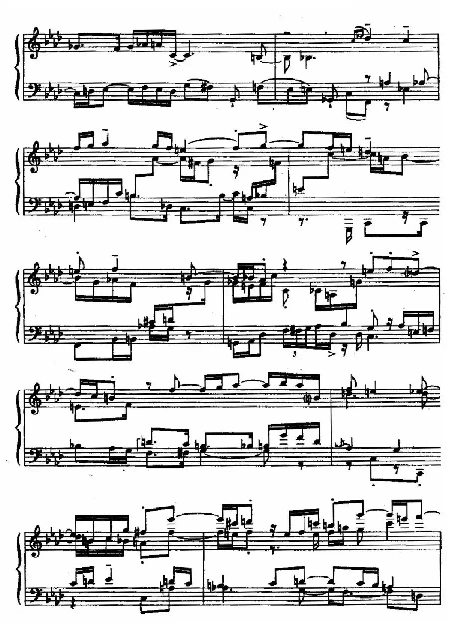 24 Preludes and Fugues Op.82（24首前奏曲与赋格·20）