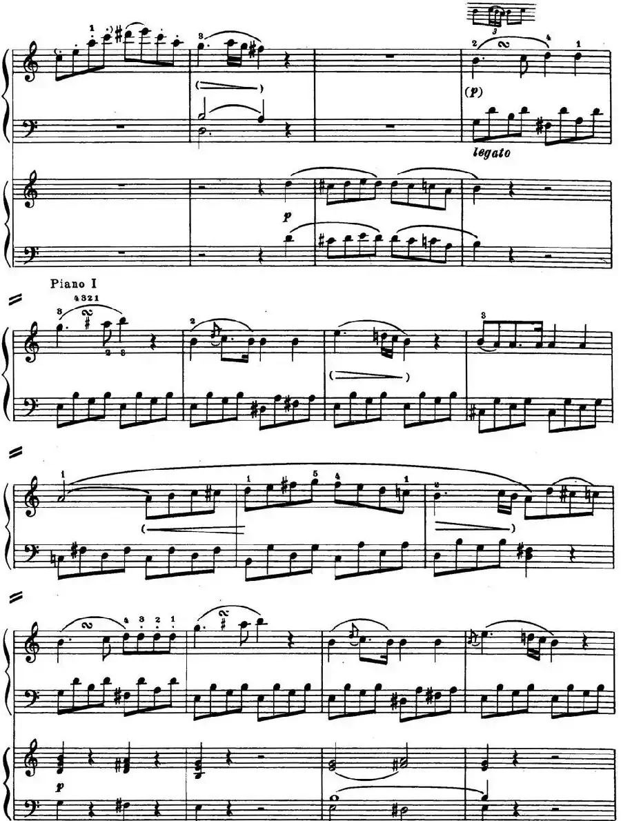 二十八部钢琴协奏曲 No.13（P1-15）
