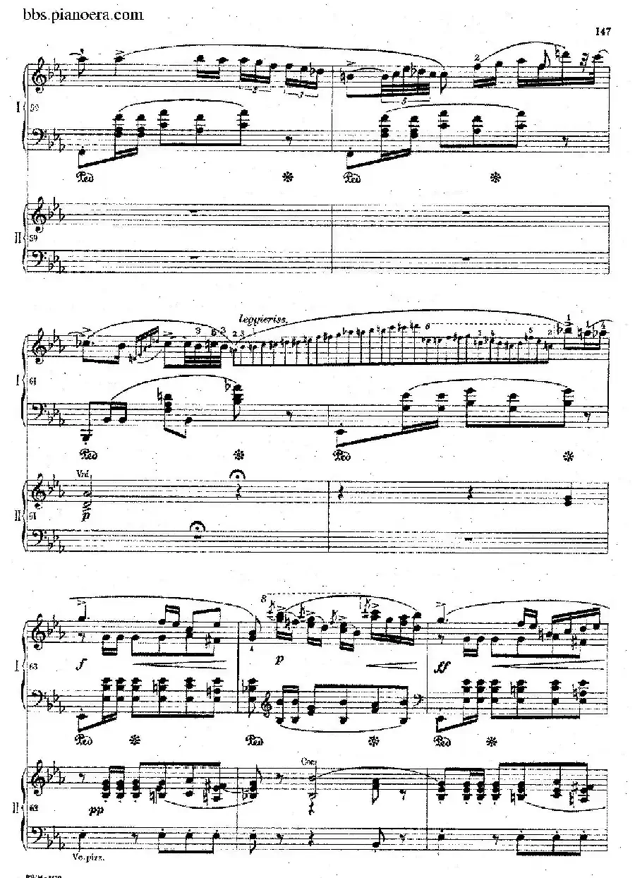 Grande Polonaise Brilliante Preceded by an Andante Spianato Op.22（平静的行板与华丽的波兰舞曲·双钢琴版）